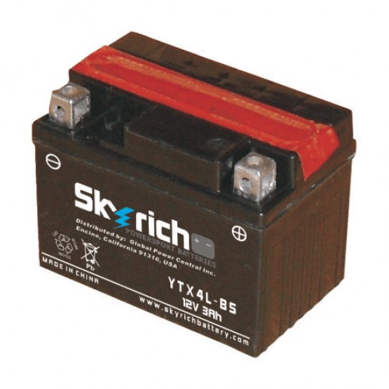 SKYRICH YTX4L-BS - аккумулятор SKYRICH YTX4L-BS - аккумулятор