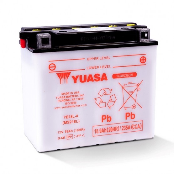 YUASA YB18L-A - аккумулятор HIGH PERFORMANCE