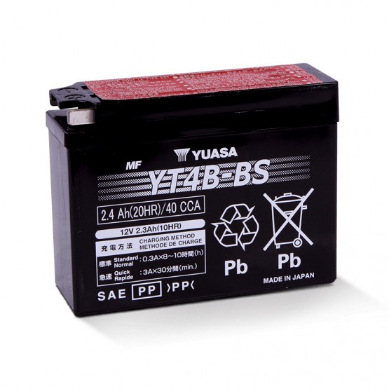 YUASA YT4B-BS - аккумулятор MF YUASA YT4B-BS - аккумулятор MF