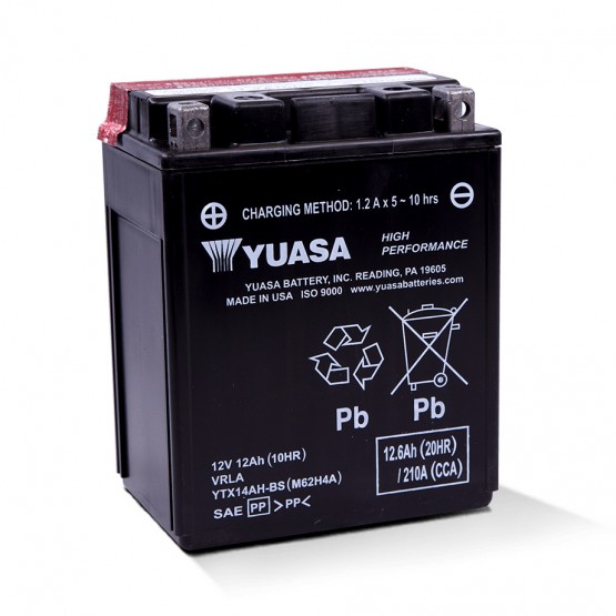 YUASA YTX14AH-BS - аккумулятор MF YUASA YTX14AH-BS - аккумулятор MF