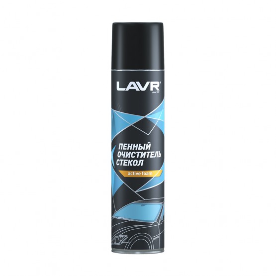 LAVR LN1621 - пенный очиститель стекол антистатик, 400 мл. LAVR LN1621 - пенный очиститель стекол антистатик, 400 мл.