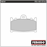 FERODO FDB574P - накладки тормозные