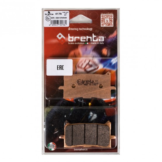 BRENTA FT4176 - накладки тормозные BRENTA FT4176 - накладки тормозные