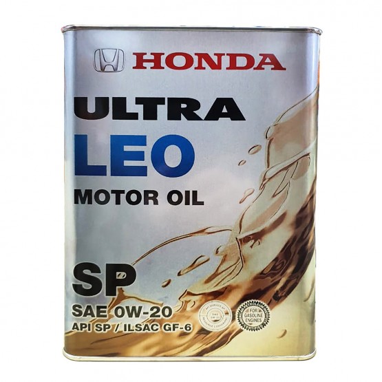 Honda 0822799974 - масло HONDA Ultra LEO-SP 0W-20, 4 л.