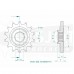 ESJOT 50-29024-14 - звезда приводная ведущая (JTF1535.14) ESJOT 50-29024-14 - звезда приводная ведущая (JTF1535.14)