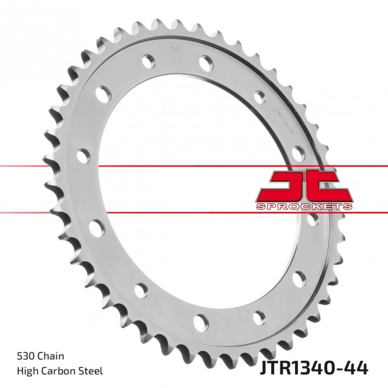 JT SPROCKETS JTR1340.44ZBK - звезда приводная ведомая (черная) JT SPROCKETS JTR1340.44ZBK - звезда приводная ведомая (черная)