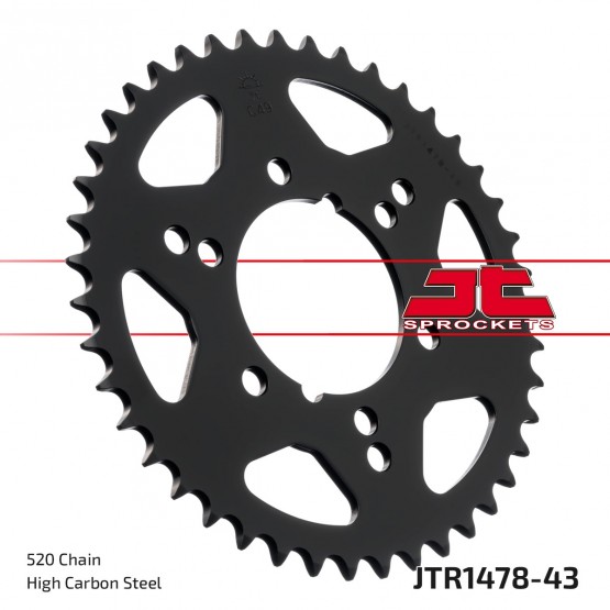 JT SPROCKETS JTR1478.43 - звезда приводная ведомая JT SPROCKETS JTR1478.43 - звезда приводная ведомая