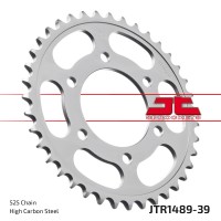 JT SPROCKETS JTR1489.39ZBK - звезда приводная ведомая (черная)
