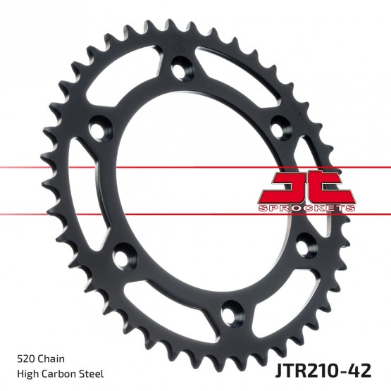 JT SPROCKETS JTR210.42 - звезда приводная ведомая