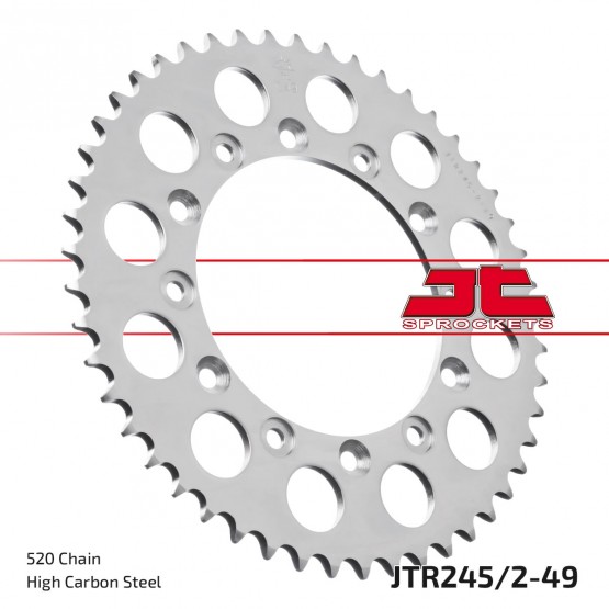 JT SPROCKETS JTR245/2.49 - звезда приводная ведомая JT SPROCKETS JTR245/2.49 - звезда приводная ведомая
