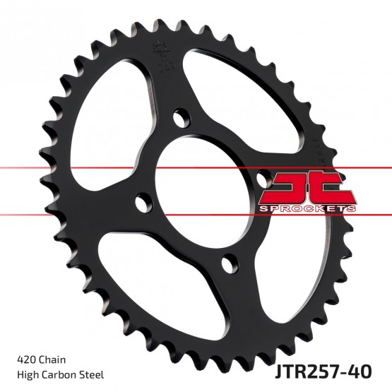 JT SPROCKETS JTR257.40 - звезда приводная ведомая JT SPROCKETS JTR257.40 - звезда приводная ведомая