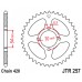 JT SPROCKETS JTR257.40 - звезда приводная ведомая JT SPROCKETS JTR257.40 - звезда приводная ведомая