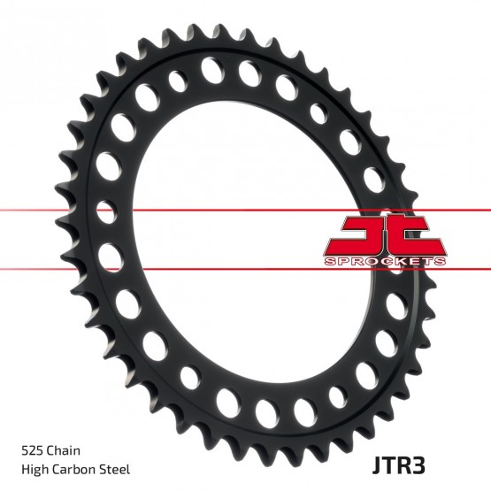 JT SPROCKETS JTR3.47ZBK - звезда приводная ведомая (черная) JT SPROCKETS JTR3.47ZBK - звезда приводная ведомая (черная)