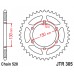 JT SPROCKETS JTR305.46ZBK - звезда приводная ведомая (черная) JT SPROCKETS JTR305.46ZBK - звезда приводная ведомая (черная)