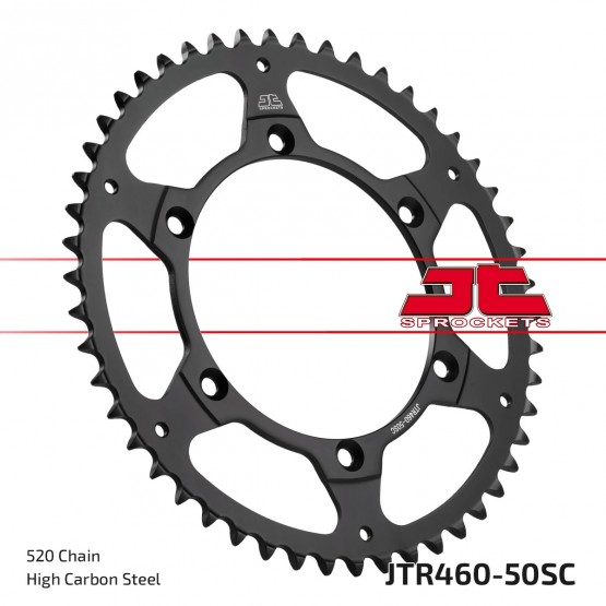 JT SPROCKETS JTR460.50SC - звезда приводная ведомая JT SPROCKETS JTR460.50SC - звезда приводная ведомая