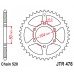 JT SPROCKETS JTR478.45 - звезда приводная ведомая JT SPROCKETS JTR478.45 - звезда приводная ведомая
