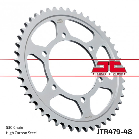 JT SPROCKETS JTR479.48ZBK - звезда приводная ведомая (черная)