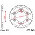 JT SPROCKETS JTR745.39 - звезда приводная ведомая JT SPROCKETS JTR745.39 - звезда приводная ведомая