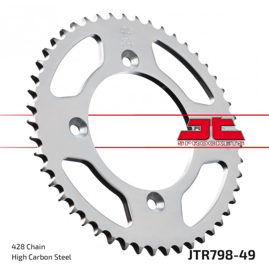 JT SPROCKETS JTR798.49 - звезда приводная ведомая JT SPROCKETS JTR798.49 - звезда приводная ведомая