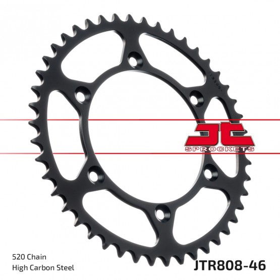 JT SPROCKETS JTR808.46 - звезда приводная ведомая JT SPROCKETS JTR808.46 - звезда приводная ведомая