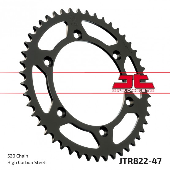 JT SPROCKETS JTR822.47 - звезда приводная ведомая JT SPROCKETS JTR822.47 - звезда приводная ведомая