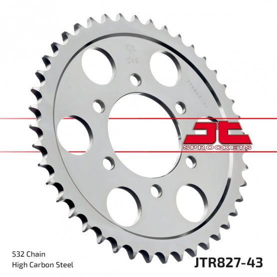 JT SPROCKETS JTR827.43 - звезда приводная ведомая 