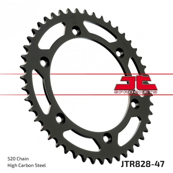 JT SPROCKETS JTR828.47 - звезда приводная ведомая JT SPROCKETS JTR828.47 - звезда приводная ведомая