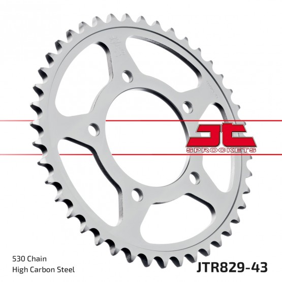 JT SPROCKETS JTR829.43 - звезда приводная ведомая JT SPROCKETS JTR829.43 - звезда приводная ведомая