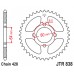 JT SPROCKETS JTR838.39 - звезда приводная ведомая JT SPROCKETS JTR838.39 - звезда приводная ведомая