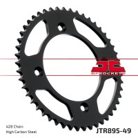 JT SPROCKETS JTR895.49ZBK - звезда приводная ведомая (черная)