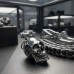 CNAE - брелок Skull Pendant Steel