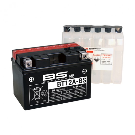 BS-BATTERY YT12A-BS - аккумулятор MF