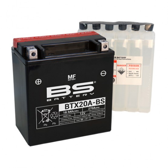 BS-BATTERY YTX20A-BS - аккумулятор MF