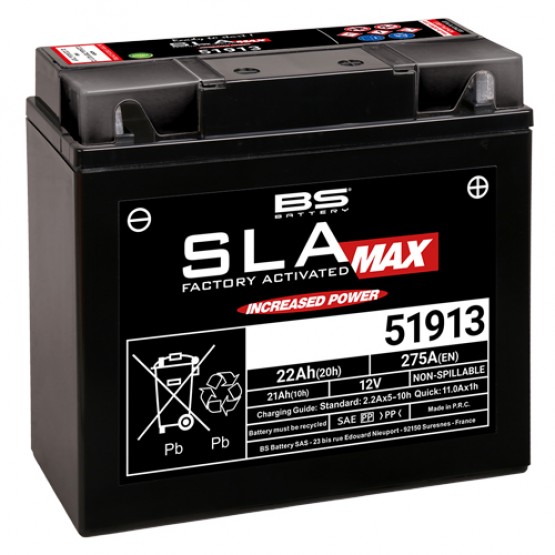 BS-BATTERY 51913 - аккумулятор SLA Max