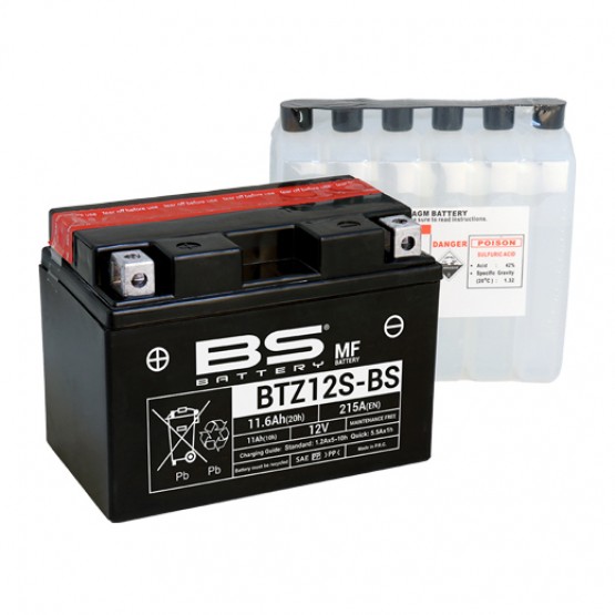 BS-BATTERY YTZ12S-BS - аккумулятор MF