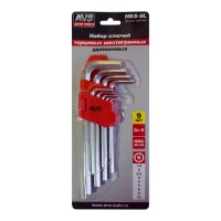 AVS A40164S - набор ключей торцевых шестигранных удлиненных (1,5-10 мм)