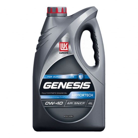 Лукойл GENESIS Armortech 0W-40, 4 л. Лукойл GENESIS Armortech 0W-40, 4 л.
