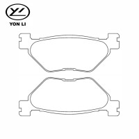 YONGLI YL-F141 - накладки тормозные