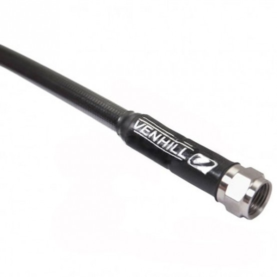 VENHILL 3H0600-BLK - тормозной шланг армированный 600 мм, цвет BLACK VENHILL 3H0600-BLK - тормозной шланг армированный 600 мм, цвет BLACK