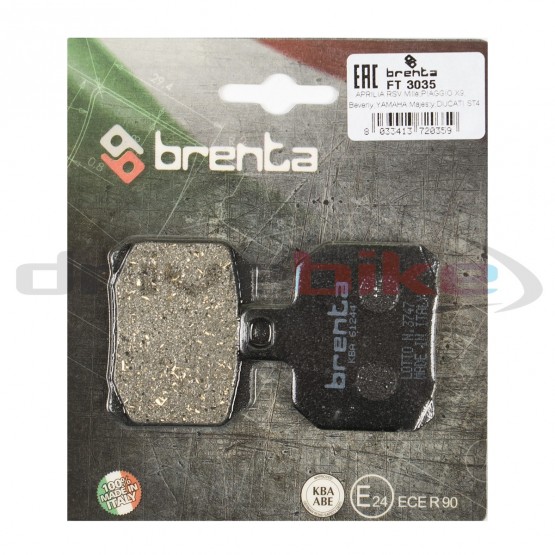 BRENTA FT3035 - накладки тормозные BRENTA FT3035 - накладки тормозные