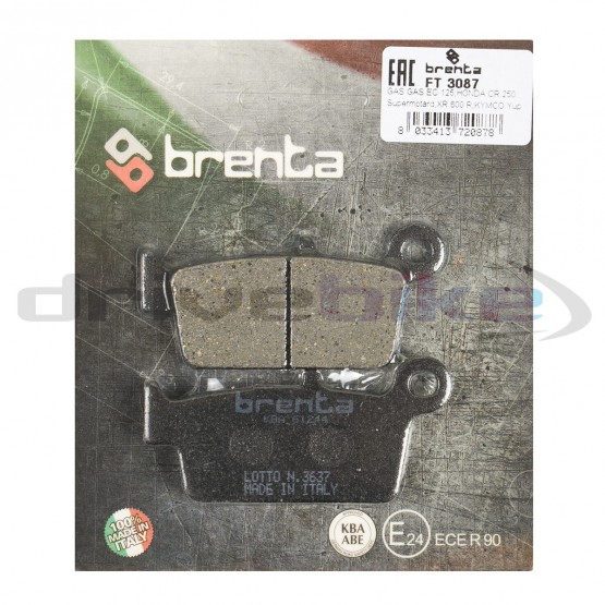 BRENTA FT3087 - накладки тормозные BRENTA FT3087 - накладки тормозные