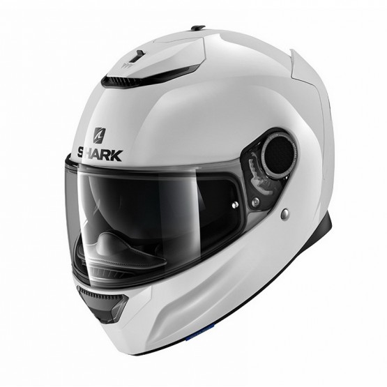 SHARK мотошлем SPARTAN RS Blank White/Silver Solid, XL SHARK мотошлем SPARTAN RS Blank White/Silver Solid, XL