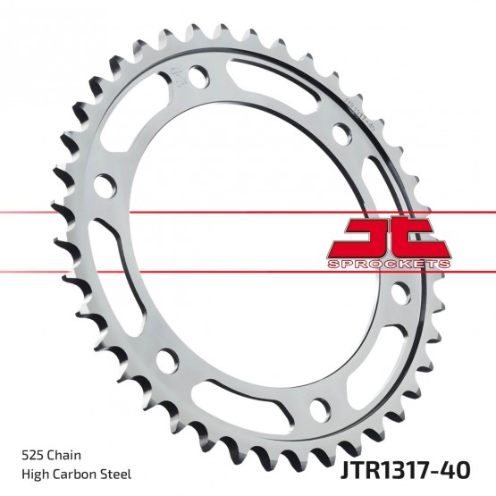 JT SPROCKETS JTR1317.40 - звезда приводная ведомая JT SPROCKETS JTR1317.40 - звезда приводная ведомая