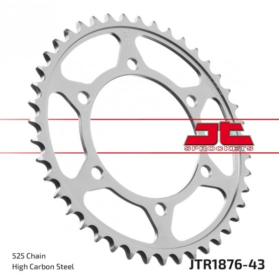 JT SPROCKETS JTR1876.42 - звезда приводная ведомая JT SPROCKETS JTR1876.42 - звезда приводная ведомая