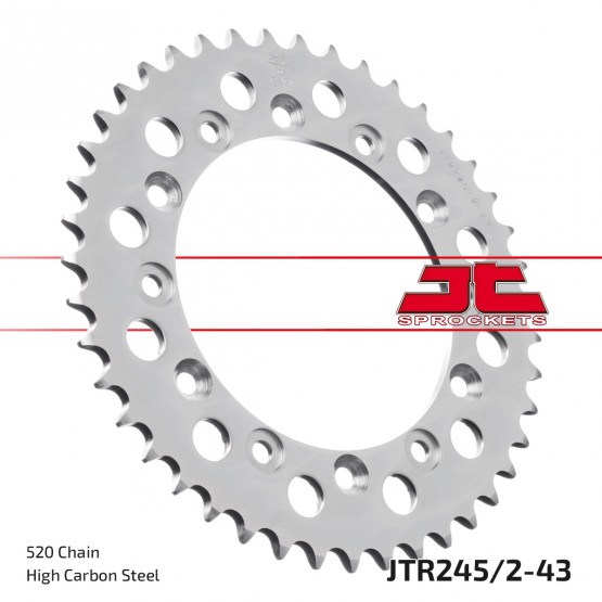 JT SPROCKETS JTR245/2.43 - звезда приводная ведомая JT SPROCKETS JTR245/2.43 - звезда приводная ведомая