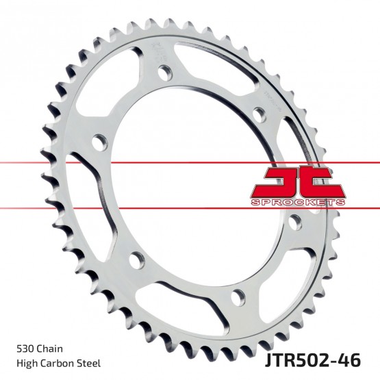 JT SPROCKETS JTR502.46 - звезда приводная ведомая JT SPROCKETS JTR502.46 - звезда приводная ведомая