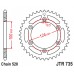 JT SPROCKETS JTR735.46 - звезда приводная ведомая