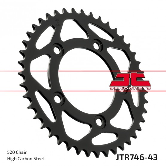 JT SPROCKETS JTR746.43 - звезда приводная ведомая