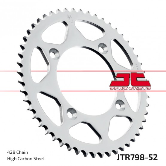 JT SPROCKETS JTR798.52 - звезда приводная ведомая JT SPROCKETS JTR798.52 - звезда приводная ведомая