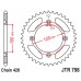 JT SPROCKETS JTR798.52 - звезда приводная ведомая JT SPROCKETS JTR798.52 - звезда приводная ведомая